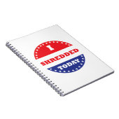 Carnet J'ai déchiré aujourd'hui (Côté Droit)