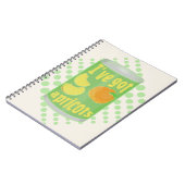 Carnet J'ai des abricots Tin de fruit (Côté gauche)