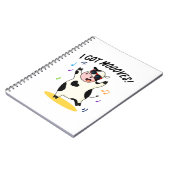Carnet J'Ai Des Mooos Drôle Dansant Pun De Vache (Côté gauche)