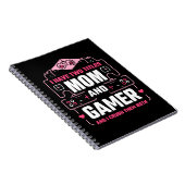 CARNET J'AI DEUX TITRES MOM ET GAMER (Côté Droit)