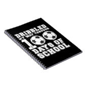 Carnet J'Ai Éclaté Mon Chemin À Travers 100 Jours Soccer  (Côté Droit)