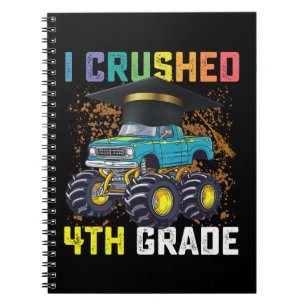 Carnet J'ai écrasé la remise des diplômes de camion monst