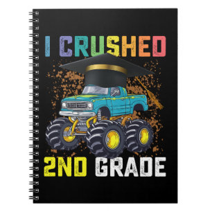 Carnet J'ai écrasé la remise des diplômes de camion monst