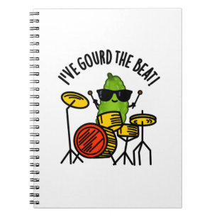 Carnet J'ai Écrasé Le Rythme Drummer Drôle Pun 