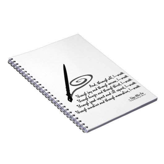 Carnet J'ai écrit (Côté Droit)