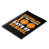 Carnet J'Ai Fait Mon Chemin À Travers 100 Jours De Basket (Côté gauche)