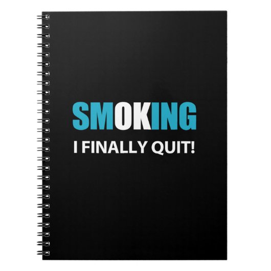 Carnet J'Ai Finalement Quitté - Arrêté de fumer Récompens (Devant)