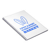 Carnet J'ai mis un bébé dans son panier de Pâques (Côté Droit)