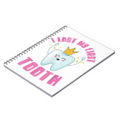 Carnet J'ai Perdu Ma Première Dent Dents De Lait Enfant C (Côté gauche)