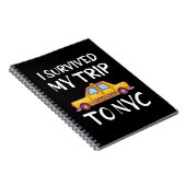 Carnet J'Ai Survécu À Mon Voyage À New York (Côté Droit)