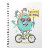 Carnet J'Ai Suspendu Mon Cerveau - C'Est Moi Maintenant ! (Devant)