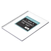 Carnet J'ai un tableur pour ça Drôle de bureau (Côté gauche)