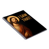 Carnet J'Ai Vu Que Jésus Drôle Citation Chrétienne (Côté Droit)