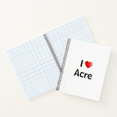 Carnet J'aime Acre (Intérieur)
