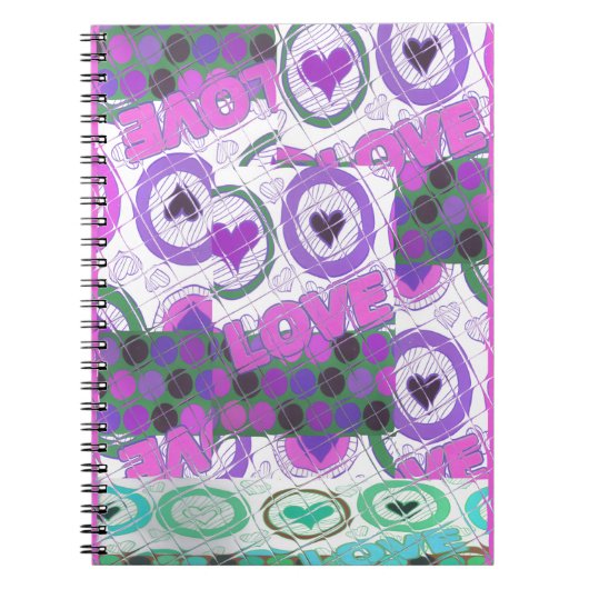 Carnet J'aime adorable (Devant)