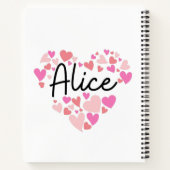 Carnet J'aime Alice (Dos)