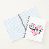 Carnet J'aime Aubrey (Intérieur)