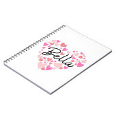 Carnet J'aime Bella (Côté gauche)