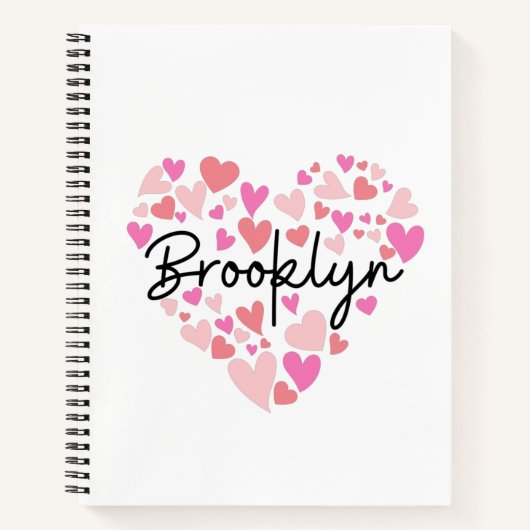 Carnet J'aime Brooklyn (Devant)