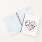 Carnet J'aime Caroline (Intérieur)