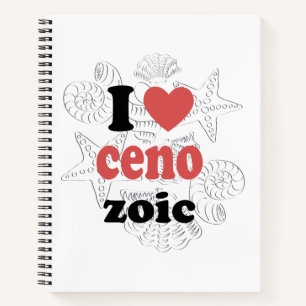 Carnet J'aime Cénozoïque drôle de citation pour les scien