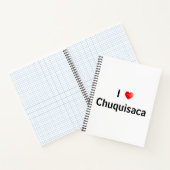 Carnet J'aime Chuquisaca (Intérieur)