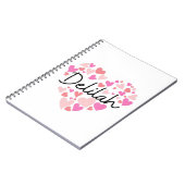 Carnet J'aime Delilah (Côté gauche)
