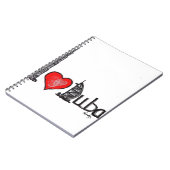 Carnet J'aime Dubaï (Côté gauche)