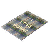 Carnet J'aime Dubaï (Côté gauche)