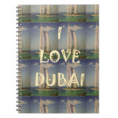 Carnet J'aime Dubaï (Devant)