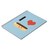 Carnet J'aime Eclair (Côté gauche)