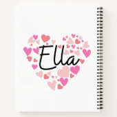 Carnet J'aime Ella (Dos)