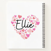 Carnet J'aime Ellie (Dos)