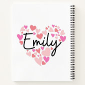 Carnet J'aime Emily (Dos)