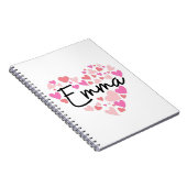 Carnet J'aime Emma (Côté Droit)