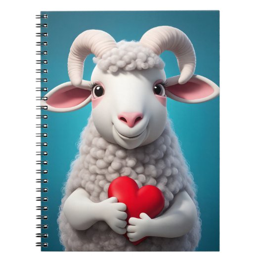 Carnet J'aime Ewe (Devant)