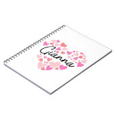 Carnet J'aime Gianna (Côté gauche)
