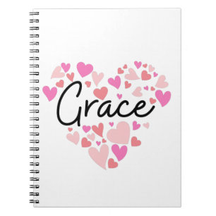Carnet J'aime Grace