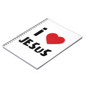 Carnet J'aime Jésus (Côté gauche)