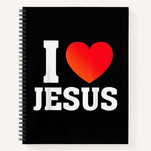 Carnet J'aime Jésus (Devant)