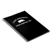 Carnet J'Aime Juste Freaking Aimer Hippopotames Cadeau (Côté Droit)