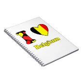 Carnet J'aime la Belgique (Côté Droit)