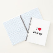 Carnet J'aime la biologie (Intérieur)