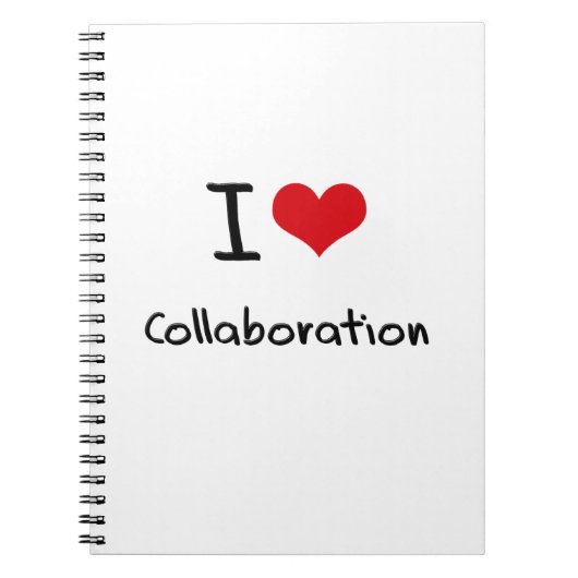 Carnet J'aime la collaboration (Devant)
