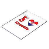 Carnet J'aime la Croatie (Côté gauche)