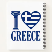 Carnet J'aime la Grèce (Dos)
