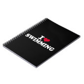 Carnet J'aime la natation (Côté gauche)