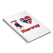 Carnet J'aime la Norvège (Côté Droit)