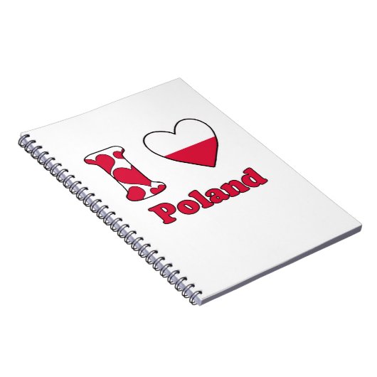 Carnet J'aime la Pologne (Côté Droit)