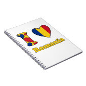 Carnet J'aime la Roumanie (Côté Droit)